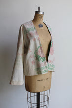 Load image into Gallery viewer, Malayan Roses Cropped Flour Sack Jacket