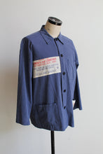 Load image into Gallery viewer, Fiddlin’ Kitty Railroad Stripe Workwear Long Sleeve Button Up