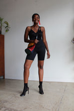 Load image into Gallery viewer, 1980s Form Fit One Piece Shorts Bodysuit