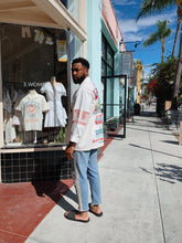 Load image into Gallery viewer, Lotus Flower Rice Sack Work Shirt