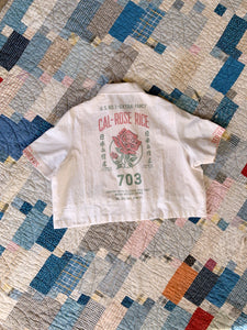 Calrose Rice Sack Crop Top