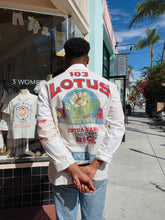 Load image into Gallery viewer, Lotus Flower Rice Sack Work Shirt