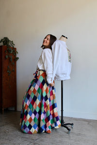 Botan Rice Vintage White Raglan Sweatshirt - M