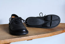 Load image into Gallery viewer, Y2K Black Leather Trippen Lace Up Loafers - Size 9