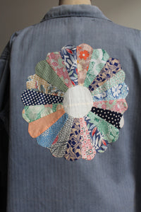 Flower Patchwork Chore Jacket