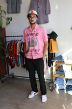 Load image into Gallery viewer, Pink Pastures Linen Button-up