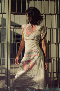 Kokuho Rose Rice Sack Dress