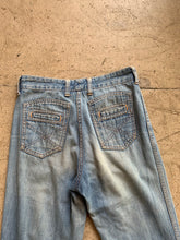 Load image into Gallery viewer, Rare 1970s Light Wash Bell Bottom Jeans