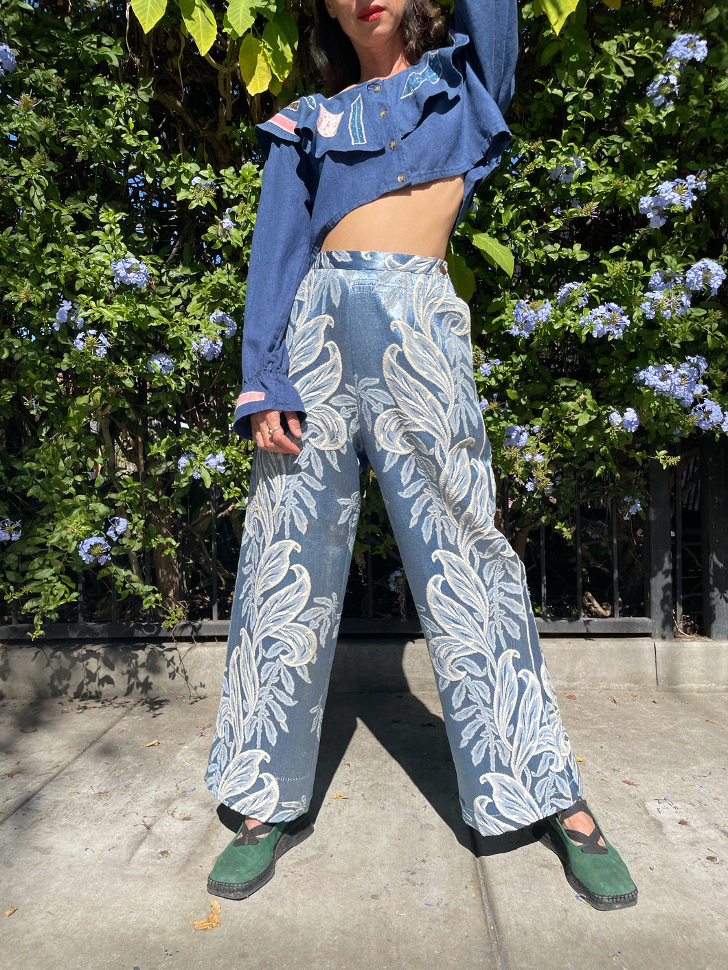 ICY Blue Trousers | Size US 6