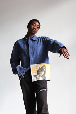 Pray On Patchwork Chore Jacket