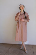 Load image into Gallery viewer, 1970s Taupe Tent Trench Coat w/ Matching Bucket Hat