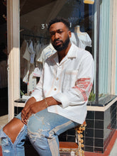 Load image into Gallery viewer, Lotus Flower Rice Sack Work Shirt