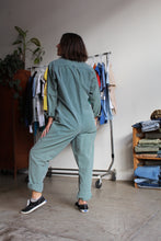 Load image into Gallery viewer, 1980s Sage Green Banana Republic Oversized Jumpsuit