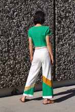 Load image into Gallery viewer, The Antique Color-block Leisure Pants