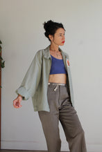 Load image into Gallery viewer, Radiant Alfalfa Sage Grey Zip Up Jacket