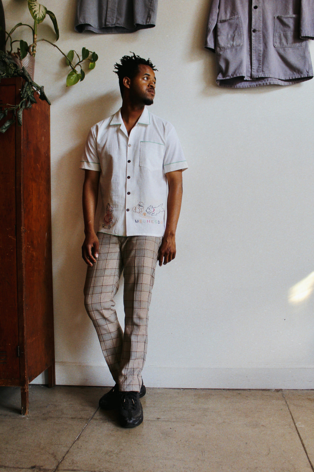 Wednesday Mess Around Button-up