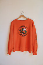 Load image into Gallery viewer, Flower of the Dragon Orange Raglan Sweatshirt