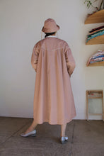 Load image into Gallery viewer, 1970s Taupe Tent Trench Coat w/ Matching Bucket Hat
