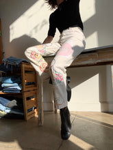 Load image into Gallery viewer, Extra Fancy Patchwork Levi’s 501 Jeans