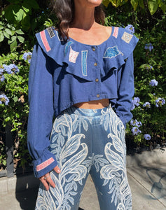 ICY Blue Trousers | Size US 6