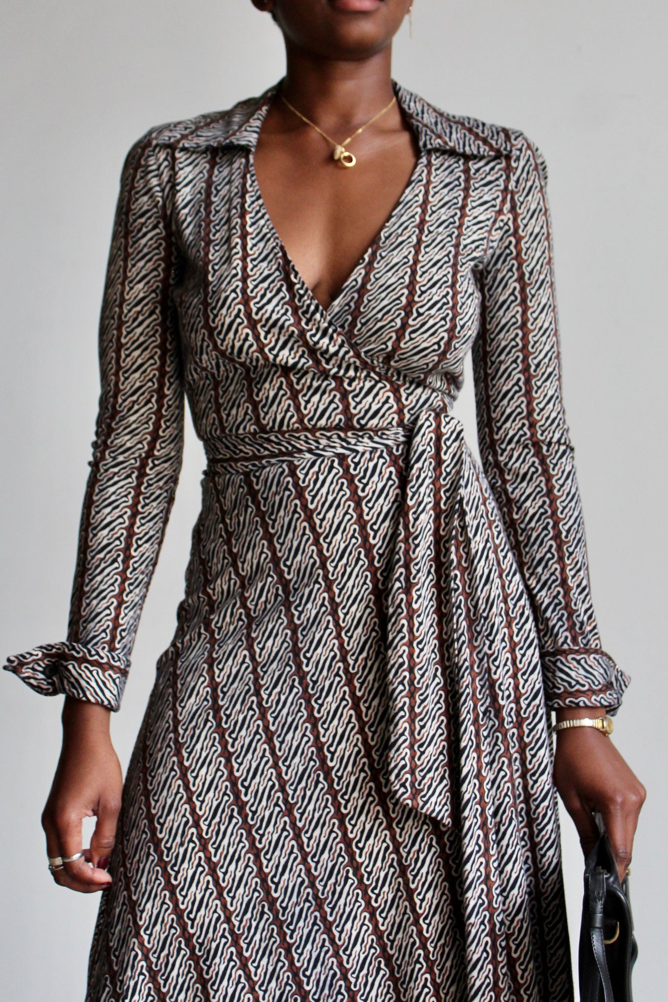 diane von furstenberg wrap dress 70s 1970s Diane Von Furstenberg Wrap Dress – 3 Women