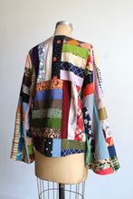 Load image into Gallery viewer, Vintage Crazy Quilt Patchwork Jacket