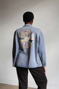 Flower Patchwork Chore Jacket