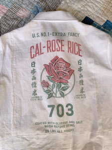 Calrose Rice Sack Crop Top