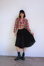 Load image into Gallery viewer, 1990s Hot Pink Plaid Cropped Clueless Jacket