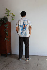 Monday Kitty Gold King Rice Sack Button Up