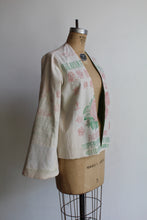 Load image into Gallery viewer, Malayan Roses Cropped Flour Sack Jacket