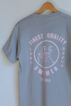 Load image into Gallery viewer, Flower of the Dragon Heather Slate Grey Vintage Tee