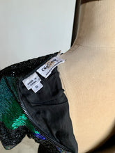Load image into Gallery viewer, 1980s Oleg Cassini Sequined Top