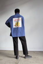 Load image into Gallery viewer, Fiddlin’ Kitty Railroad Stripe Workwear Long Sleeve Button Up