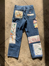 Load image into Gallery viewer, 90s Dark Denim Patchwork Jeans by 3 Women