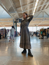 Load image into Gallery viewer, Antique 1800s Calico Dress