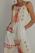 Load image into Gallery viewer, Queen Bee Flour Sack Jumpsuit - Size XS-S