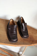 Load image into Gallery viewer, Y2K Costume National Brown Leather Loafers - Size 6.5