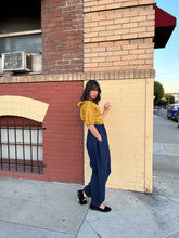 Load image into Gallery viewer, 1990s Blue Silk Parachute Pants