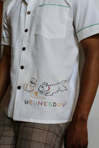 Wednesday Mess Around Button-up