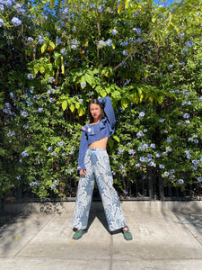 ICY Blue Trousers | Size US 6