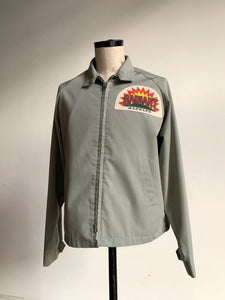 Radiant Alfalfa Sage Grey Zip Up Jacket